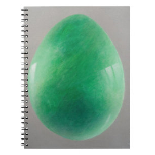 Big Jade Egg Spiral Notebook