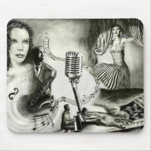 Big Jazz Mouse Pad