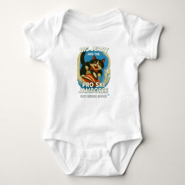 Big Jerry baby body suit! Baby Bodysuit (Front)