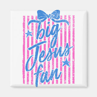 Big Jesus Fan Magnet