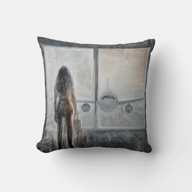 Big jet plane cushion (Front)