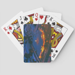 BIG JOHN'S FOOD KING - HANFORD, CA. 1966. PLAYING CARDS