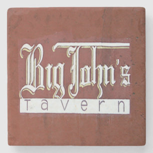 Big John's Tavern Charleston, SC. Stone Coaster