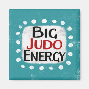 Big Judo Energy Refrigerator Magnet
