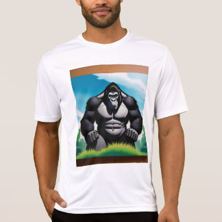 big jungle gorilla fighter art T-Shirt