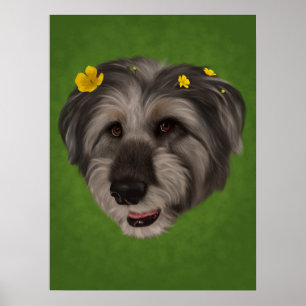 Big Lady Portrait Poster