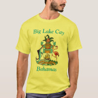 Big Lake Cay, Bahamas with Coat of Arms