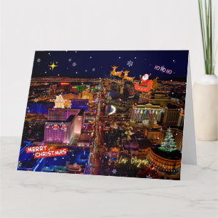 BIG Las Vegas Christmas Card