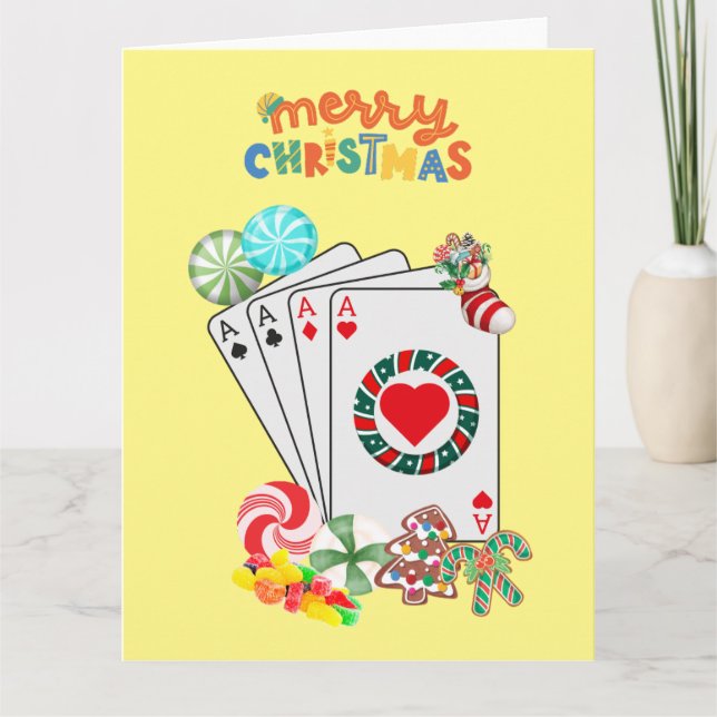 BIG Las Vegas Christmas Card (Front)