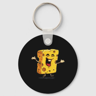 Big Laughing Cheese Logo Key Ring