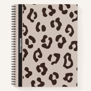 BIG LEOPARD PRINTS NOTEBOOK