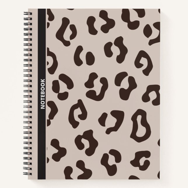 BIG LEOPARD PRINTS NOTEBOOK (Front)