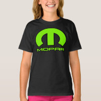BIG Lime Green M Mopar Automobilia Classic T-Shirt