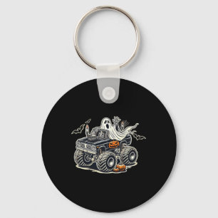 Big Little Boys Halloween Shirt Ghost Skeleton Kid Key Ring
