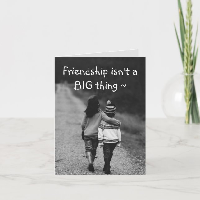 BIG/LITTLE FRIENDSHIP CARD (Front)