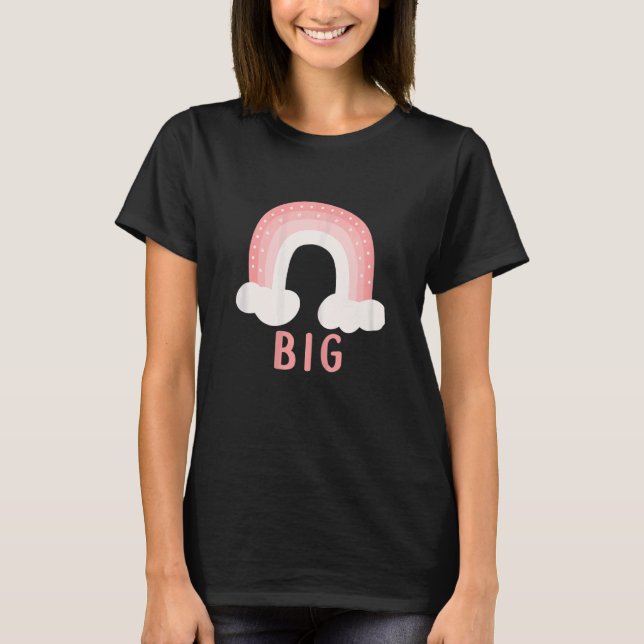 Big Little Sorority Week Reveal College Sister Rec T-Shirt (Front)