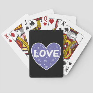 Big Love Heart Playing Cards