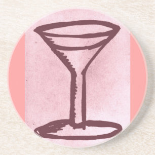 BIG MARTINI PRINT COASTER
