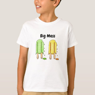 Big Mess Popsicle Kids T-shirt