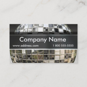 Big Mirror Ball Music Business Cards