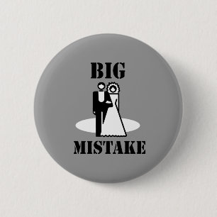 BIG MISTAKE T-shirts 6 Cm Round Badge