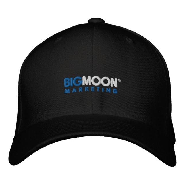 Big Moon Marketing logo baseball cap (Front)
