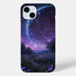 Big Moon 🌕 Night Magic Star iPhone 15 Mini Case