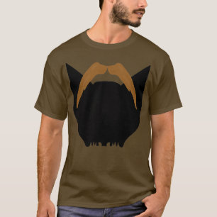 Big moustache and big beard 1 T-Shirt