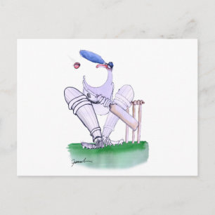 BIG MOUTH - cricket, tony fernandes Postcard