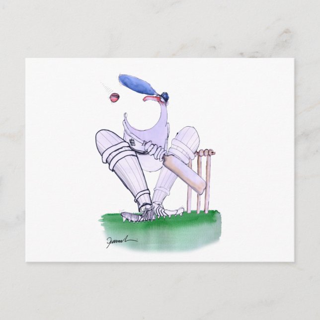 BIG MOUTH - cricket, tony fernandes Postcard (Front)