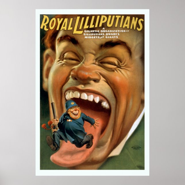 Big Mouth Politician Poster (Front)