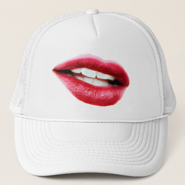 big mouth trucker hat (Front)