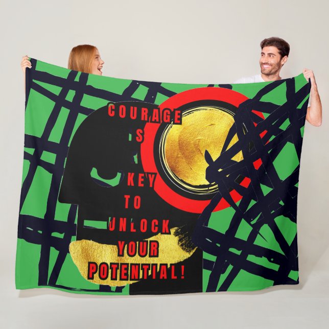 BIG MOVES Fleece Blanket (In Situ)