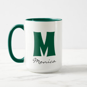 Big Mug Huge Mug Script Custom Name Monogram