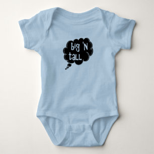 Big 'N Tall baby bodysuit by dalDesignNZ