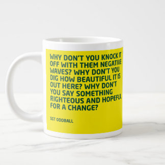 Big negative waves mug