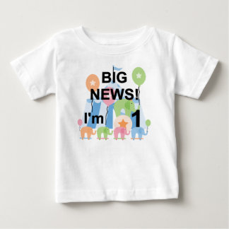 Big News Circus 1st Birthday T-shirts and Gifts