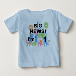 Big News Circus 1st Birthday T-shirts and Gifts