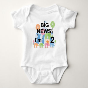 Big News Circus 2nd Birthday T-shirts and Gifts