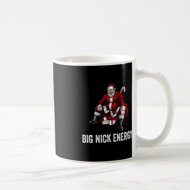 Big Nick Energy Fun Santa Christmas 3 Coffee Mug (Right)