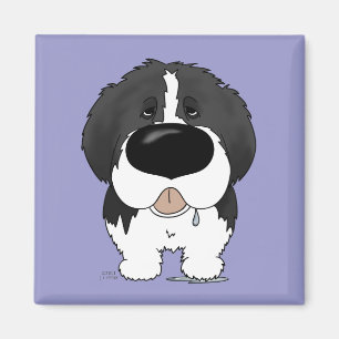 Big Nose Newfoundland Magnet