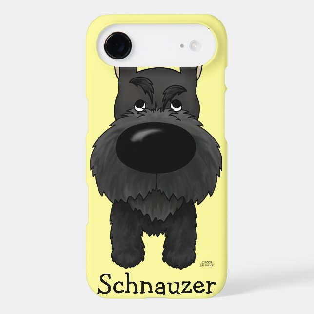 Big Nose Schnauzer Case-Mate iPhone Case (Back)