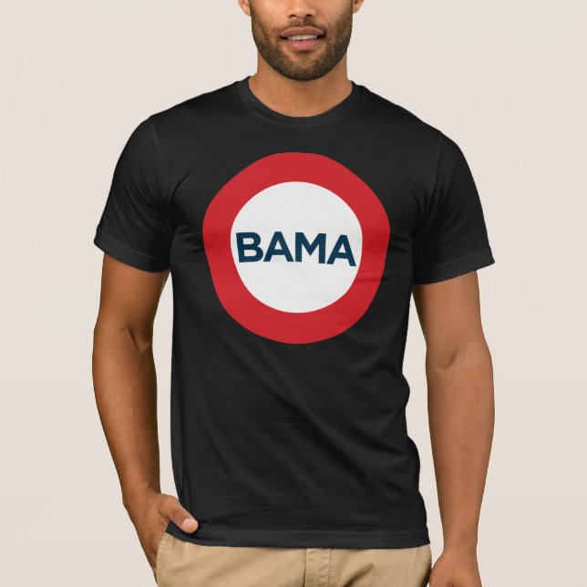 Big Obama Tee - Red, White & Blue (Front)