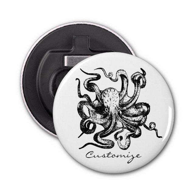 Big octopus Thunder_Cove Bottle Opener (Front)