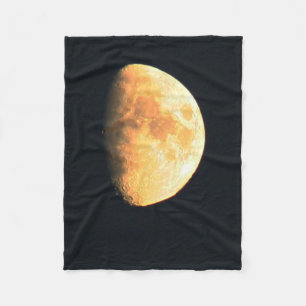 Big Old Moon fbcn Fleece Blanket