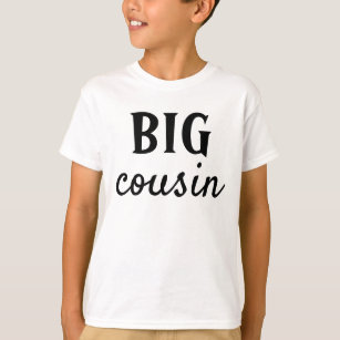 BIG or LIL, Brother sister cousin personalised T-Shirt