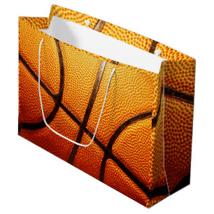 Big Orange Pimply Basketball, Large Gift Bag