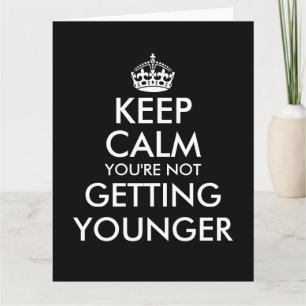 Big oversize humourous Birthday card for him or he