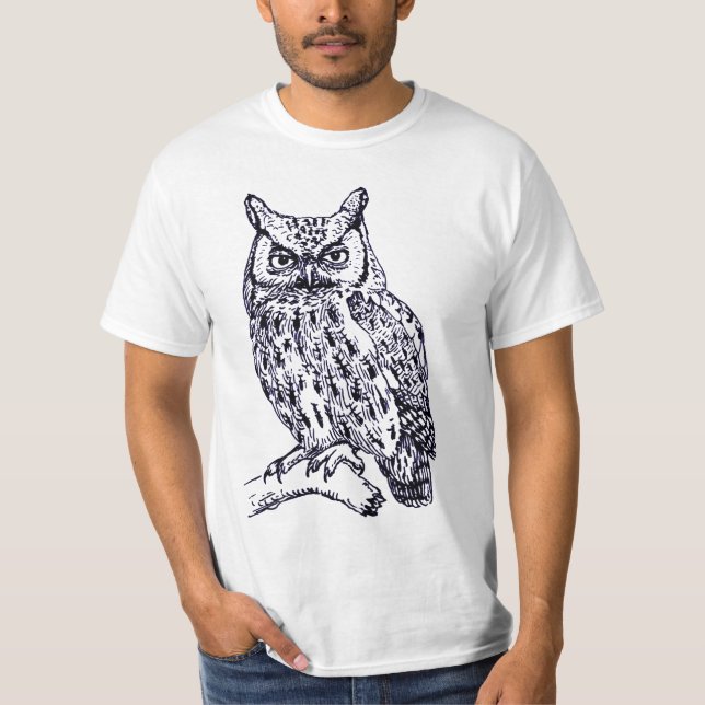 BIG OWL Front T-Shirt (Front)