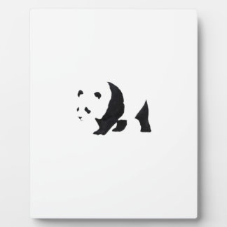 Big panda bear plaque